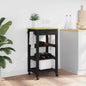 Carro de Cocina MONZA Negro 48 x 40 x 88,5 cm