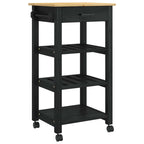 Carro de Cocina MONZA Negro 48 x 40 x 88,5 cm