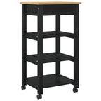 Carro de Cocina MONZA Negro 48 x 40 x 88,5 cm