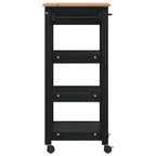 Carro de Cocina MONZA Negro 48 x 40 x 88,5 cm