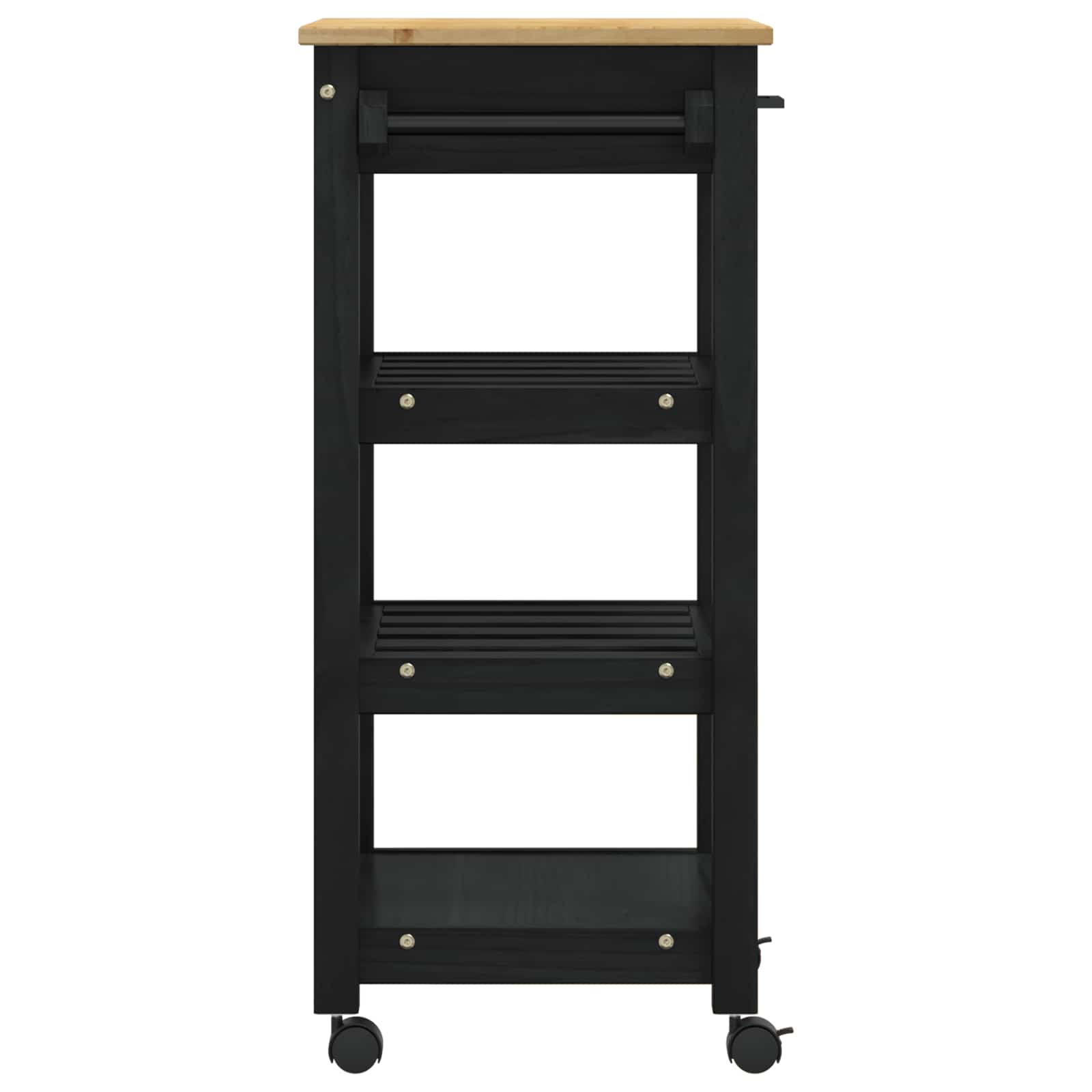 Carro de Cocina MONZA Negro 48 x 40 x 88,5 cm