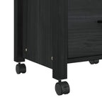 Carro de Cocina MONZA Negro 48 x 40 x 88,5 cm