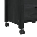 Carro de Cocina MONZA Negro 48 x 40 x 88,5 cm
