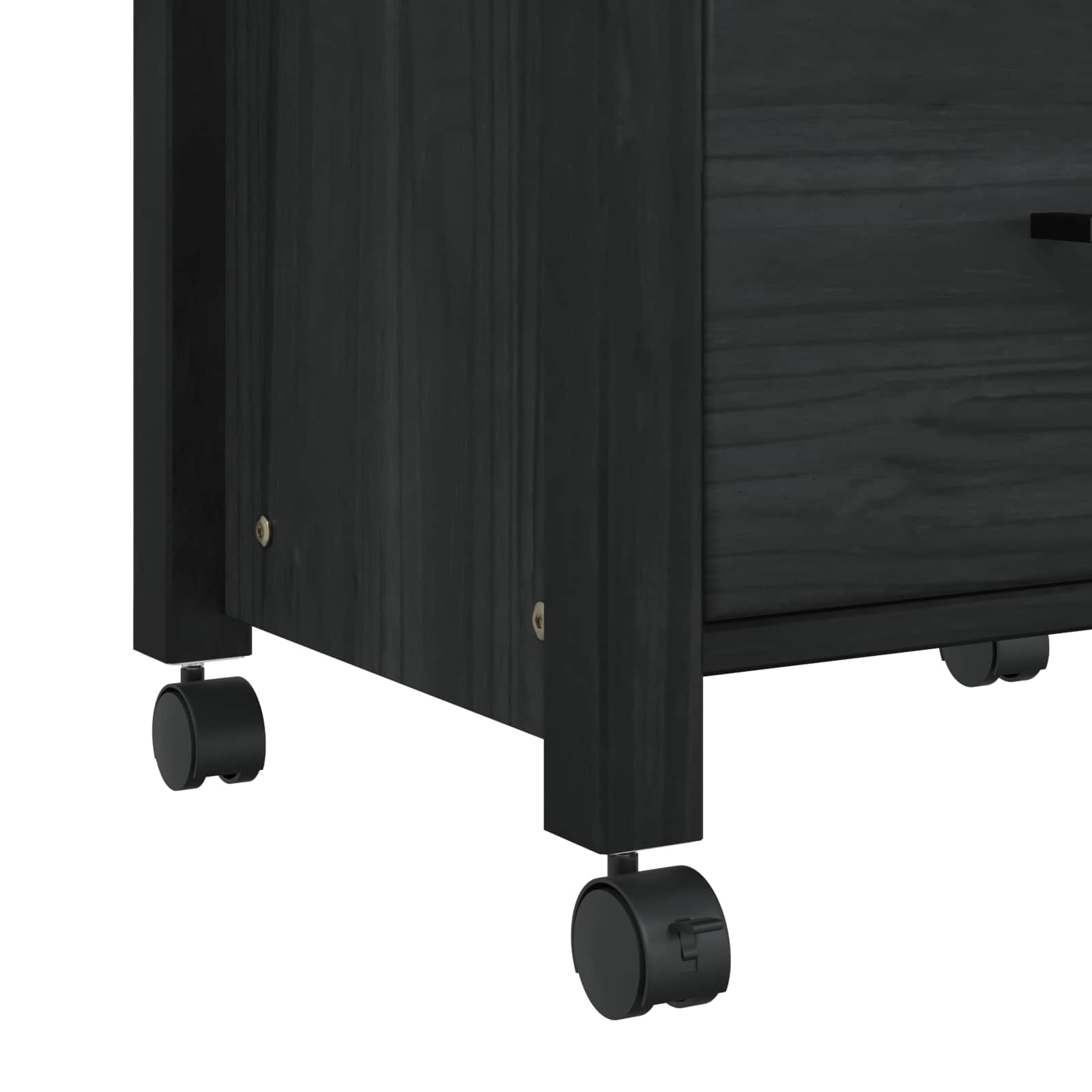 Carro de Cocina MONZA Negro 48 x 40 x 88,5 cm