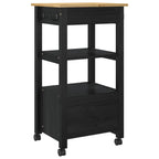 Carro de Cocina MONZA Negro 48 x 40 x 88,5 cm
