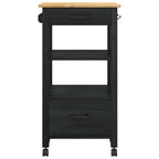 Carro de Cocina MONZA Negro 48 x 40 x 88,5 cm