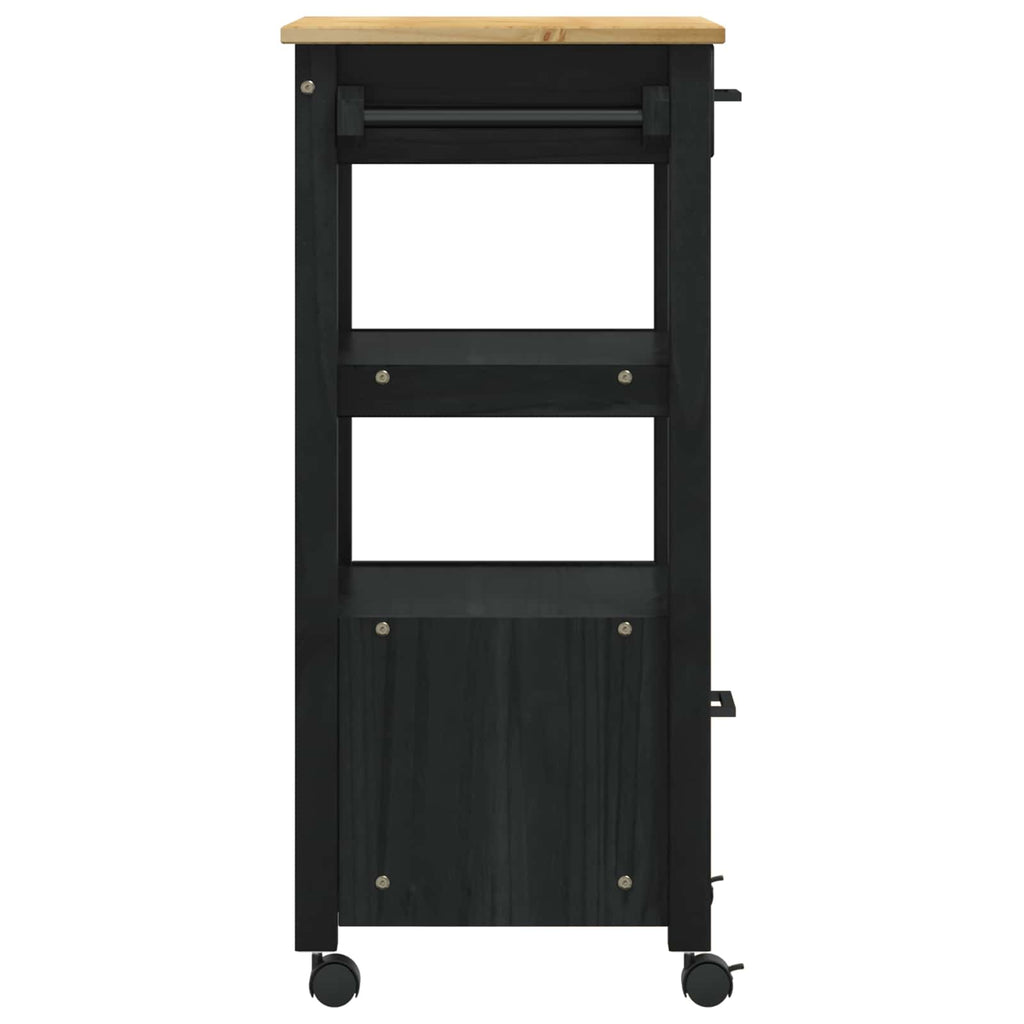 Carro de Cocina MONZA Negro 48 x 40 x 88,5 cm