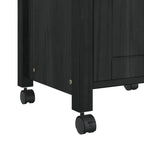 Carro de Cocina MONZA Negro 48 x 40 x 88,5 cm