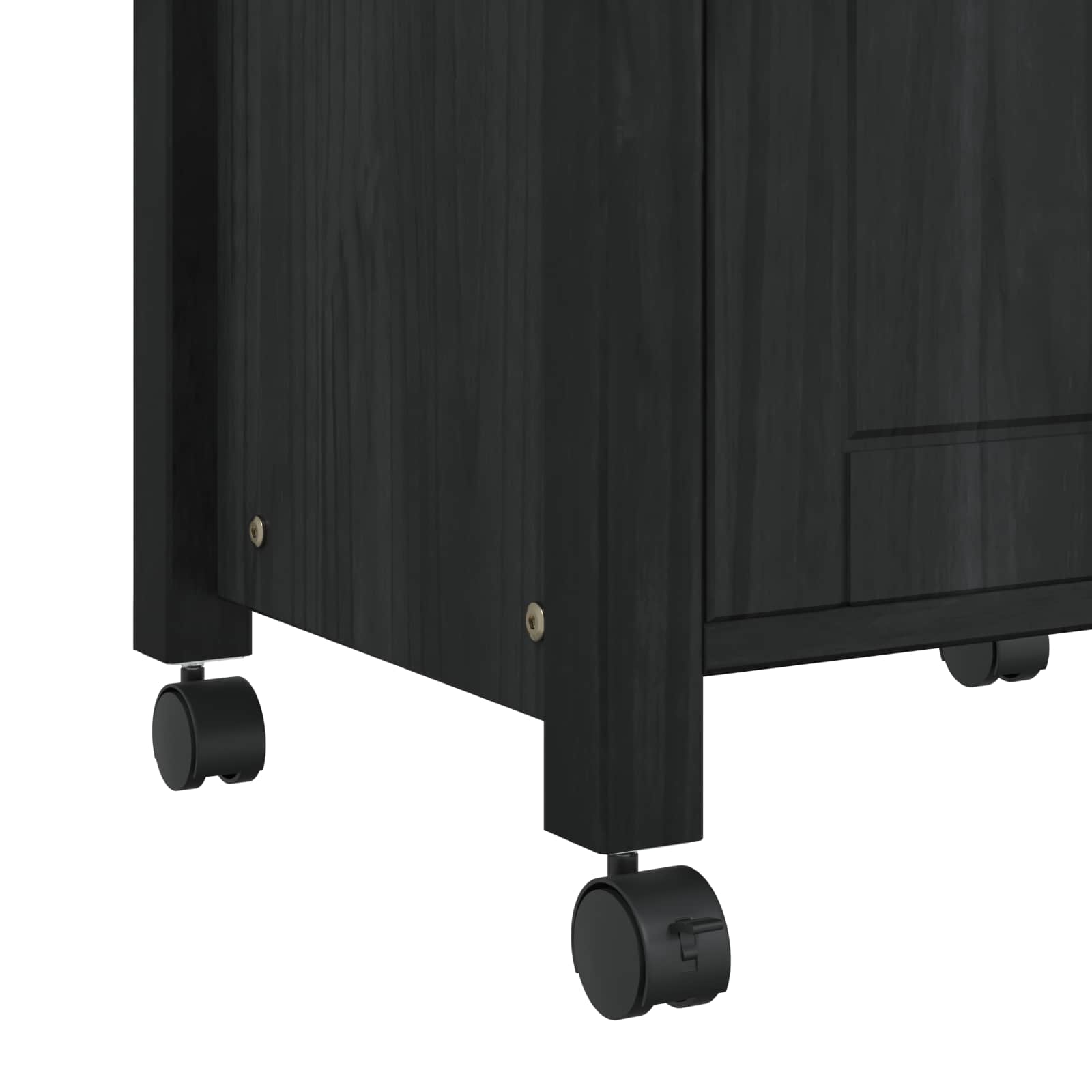 Carro de Cocina MONZA Negro 48 x 40 x 88,5 cm