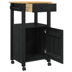 Carro de Cocina MONZA Negro 48 x 40 x 88,5 cm