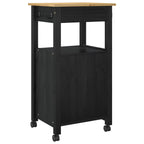 Carro de Cocina MONZA Negro 48 x 40 x 88,5 cm