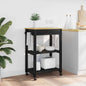 Carro de Cocina MONZA Negro 60 x 40 x 88,5 cm