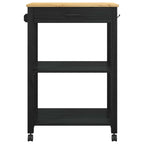 Carro de Cocina MONZA Negro 60 x 40 x 88,5 cm