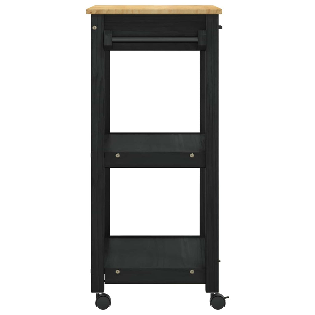 Carro de Cocina MONZA Negro 60 x 40 x 88,5 cm