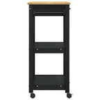 Carro de Cocina MONZA Negro 60 x 40 x 88,5 cm