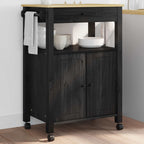 Carro de Cocina MONZA Negro 60 x 40 x 88,5 cm