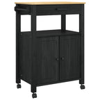 Carro de Cocina MONZA Negro 60 x 40 x 88,5 cm