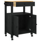 Carro de Cocina MONZA Negro 60 x 40 x 88,5 cm