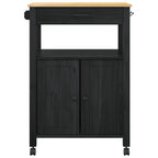 Carro de Cocina MONZA Negro 60 x 40 x 88,5 cm