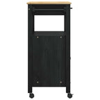 Carro de Cocina MONZA Negro 60 x 40 x 88,5 cm