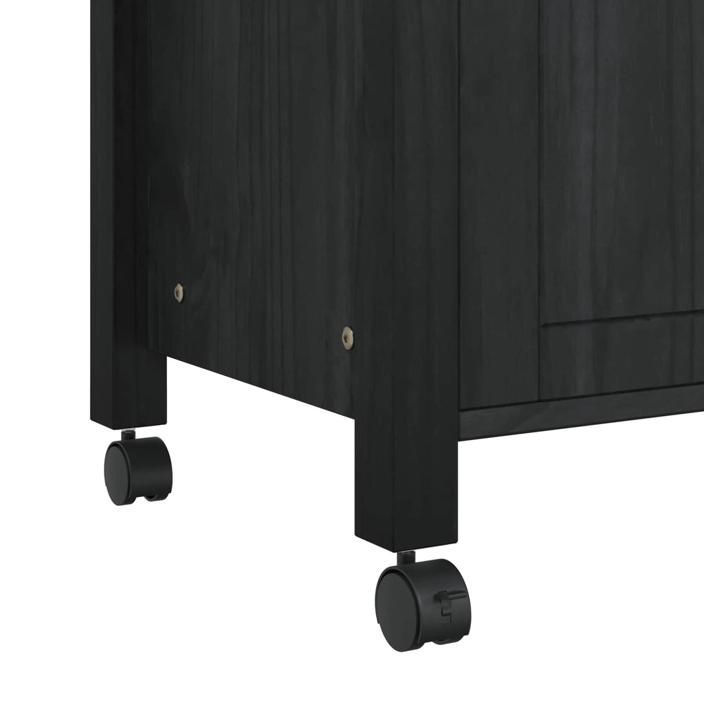 Carro de Cocina MONZA Negro 84 x 40 x 88,5 cm