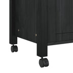 Carro de Cocina MONZA Negro 84 x 40 x 88,5 cm