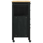 Carro de Cocina MONZA Negro 84 x 40 x 88,5 cm