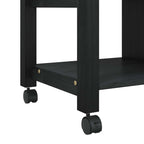 Carro de Cocina MONZA Negro 84 x 40 x 88,5 cm