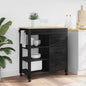 Carrinho de Cozinha MONZA Preto 84 x 40 x 88,5 cm