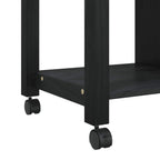 Carro de Cocina MONZA Negro 84 x 40 x 88,5 cm