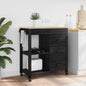 Carro de Cozinha MONZA Preto 84 x 40 x 88,5 cm