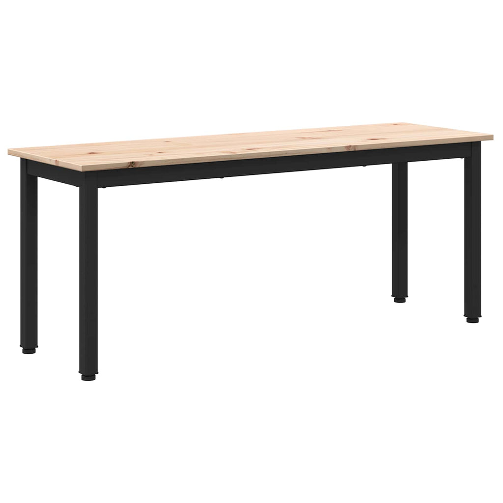 Banco Natural 110 x 35 x 45 cm Madera de pino macizo