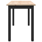 Banco Natural 110 x 35 x 45 cm Madera de pino macizo