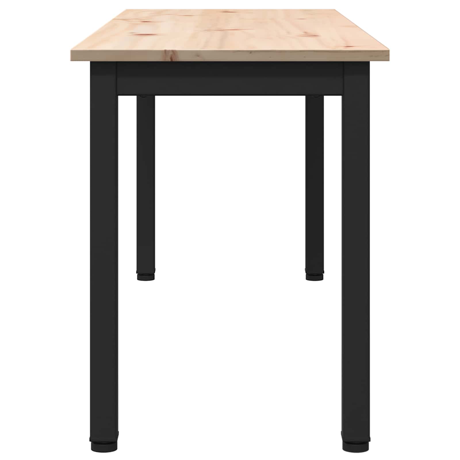 Banco Natural 110 x 35 x 45 cm Madera de pino macizo