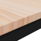 Mesa de Comedor Natural 110 x 110 x 75 cm Madera de pino macizo