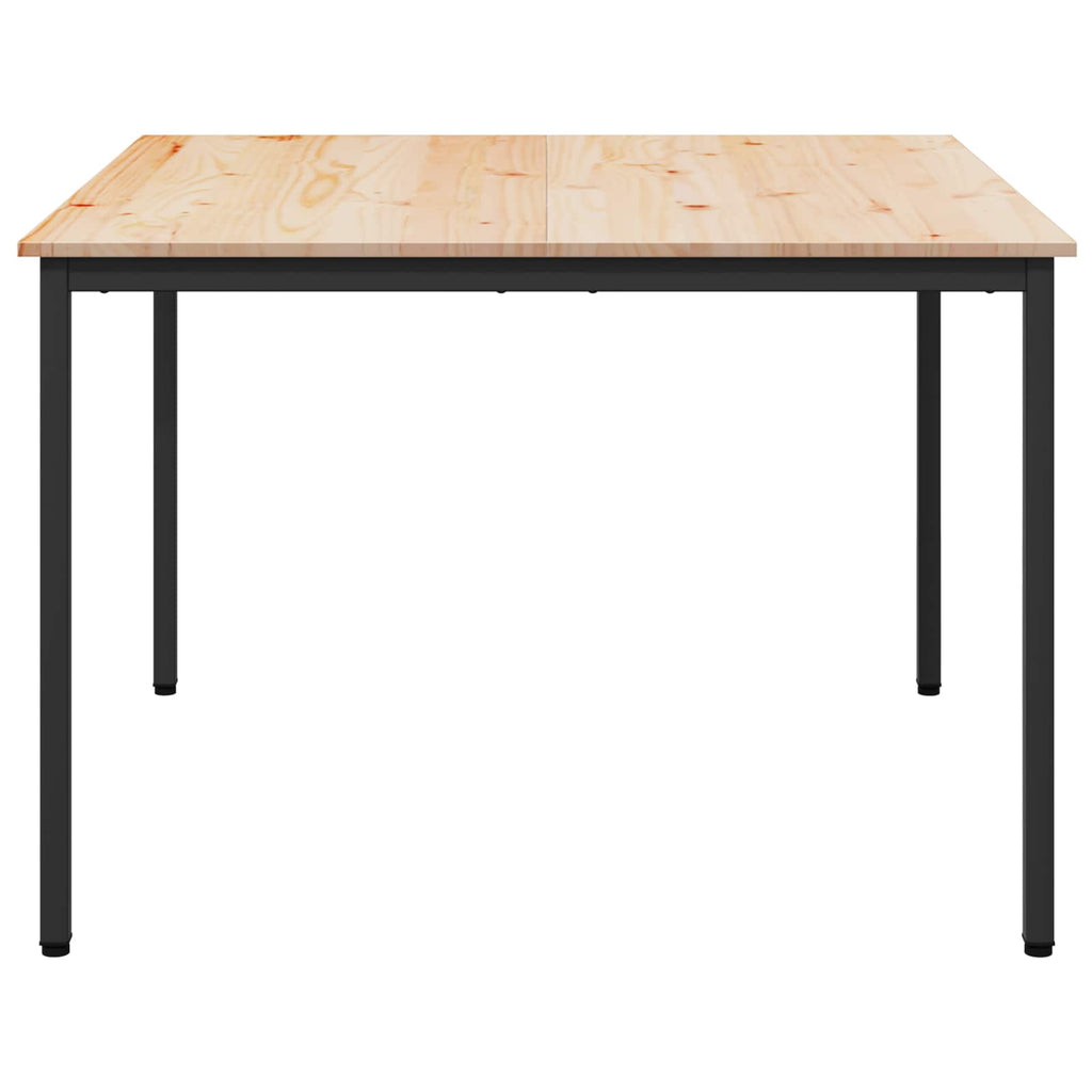 Mesa de Comedor Natural 110 x 110 x 75 cm Madera de pino macizo