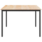 Mesa de Comedor Natural 110 x 110 x 75 cm Madera de pino macizo