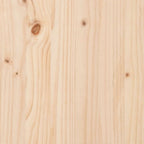 Mesa de Comedor Natural 110 x 110 x 75 cm Madera de pino macizo
