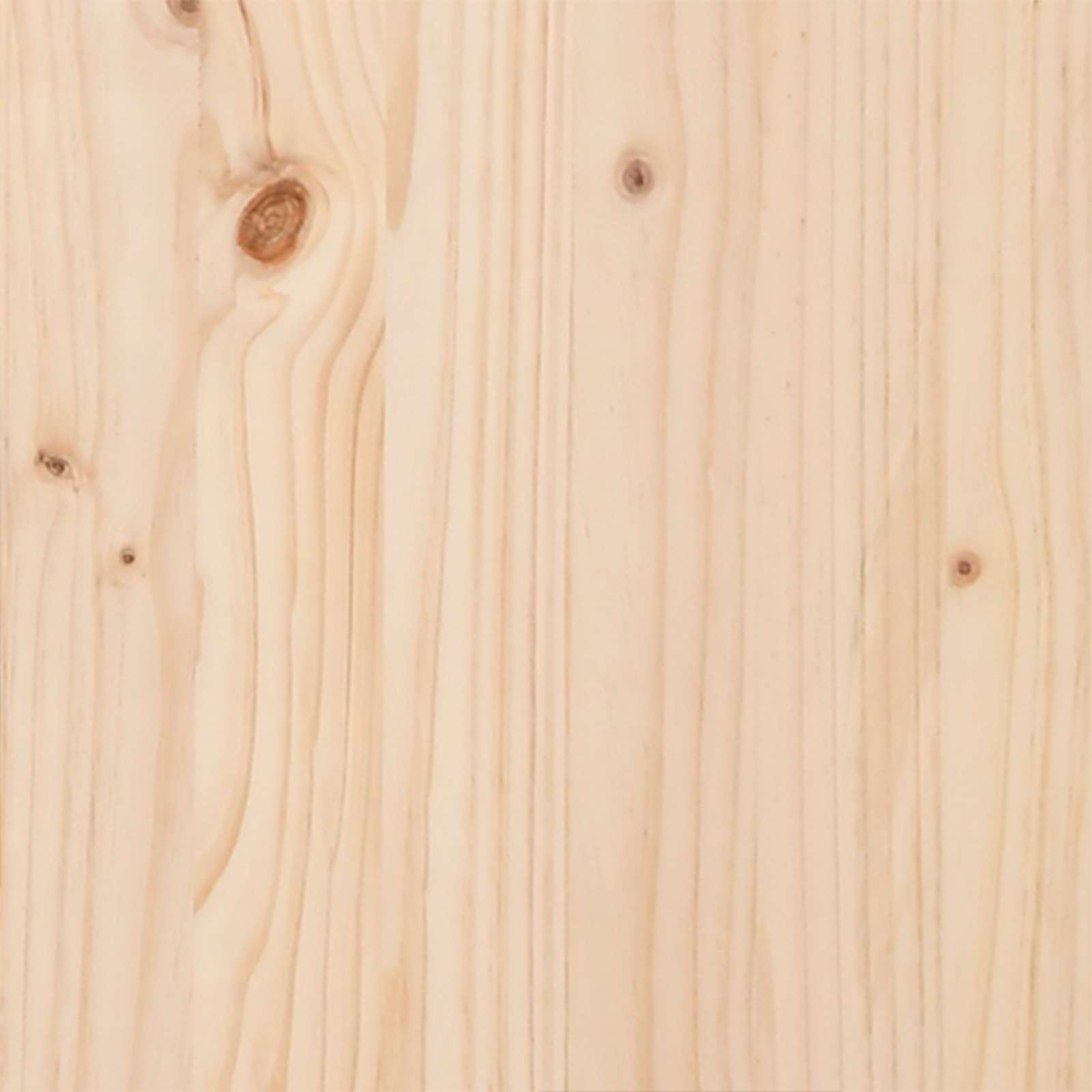 Mesa de Comedor Natural 110 x 110 x 75 cm Madera de pino macizo