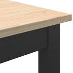 Mesa de Bar Natural 110 x 110 x 105 cm Madera de pino macizo