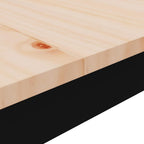 Mesa de Bar Natural 110 x 110 x 105 cm Madera de pino macizo