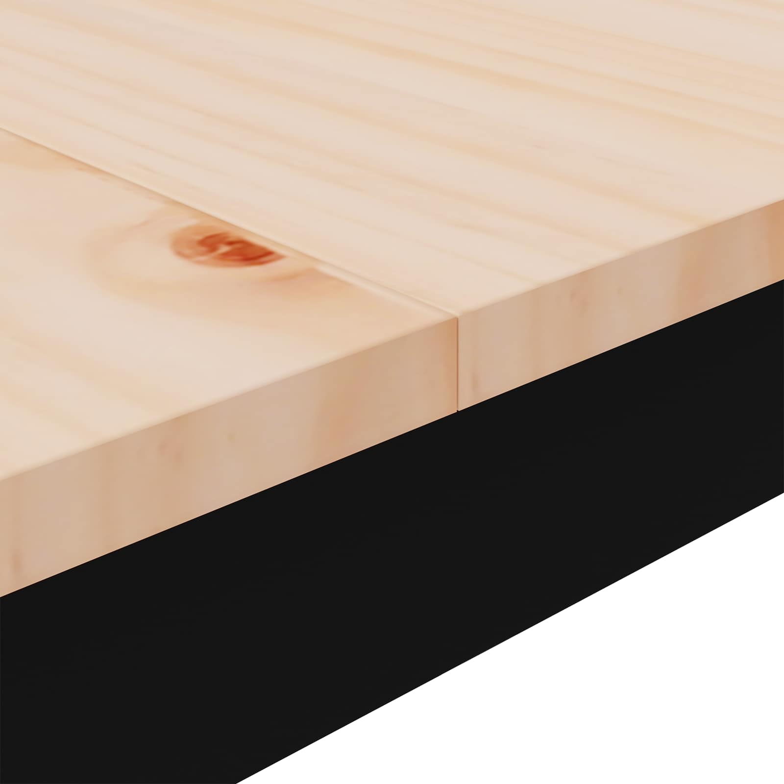 Mesa de Bar Natural 110 x 110 x 105 cm Madera de pino macizo