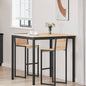 Mesa de Bar Natural 110 x 110 x 105 cm Madera de pino macizo