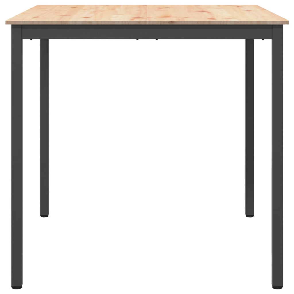 Mesa de Bar Natural 110 x 110 x 105 cm Madera de pino macizo