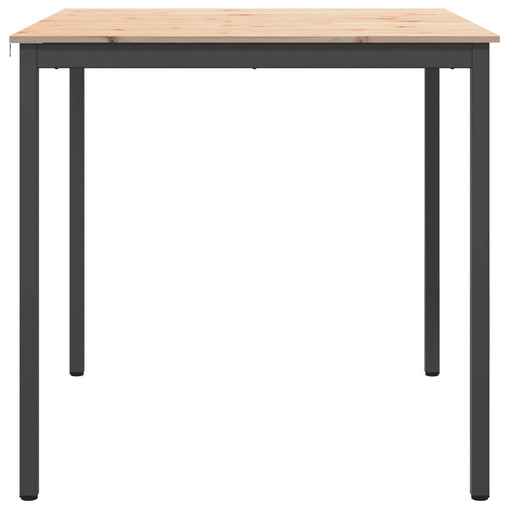 Mesa de Bar Natural 110 x 110 x 105 cm Madera de pino macizo