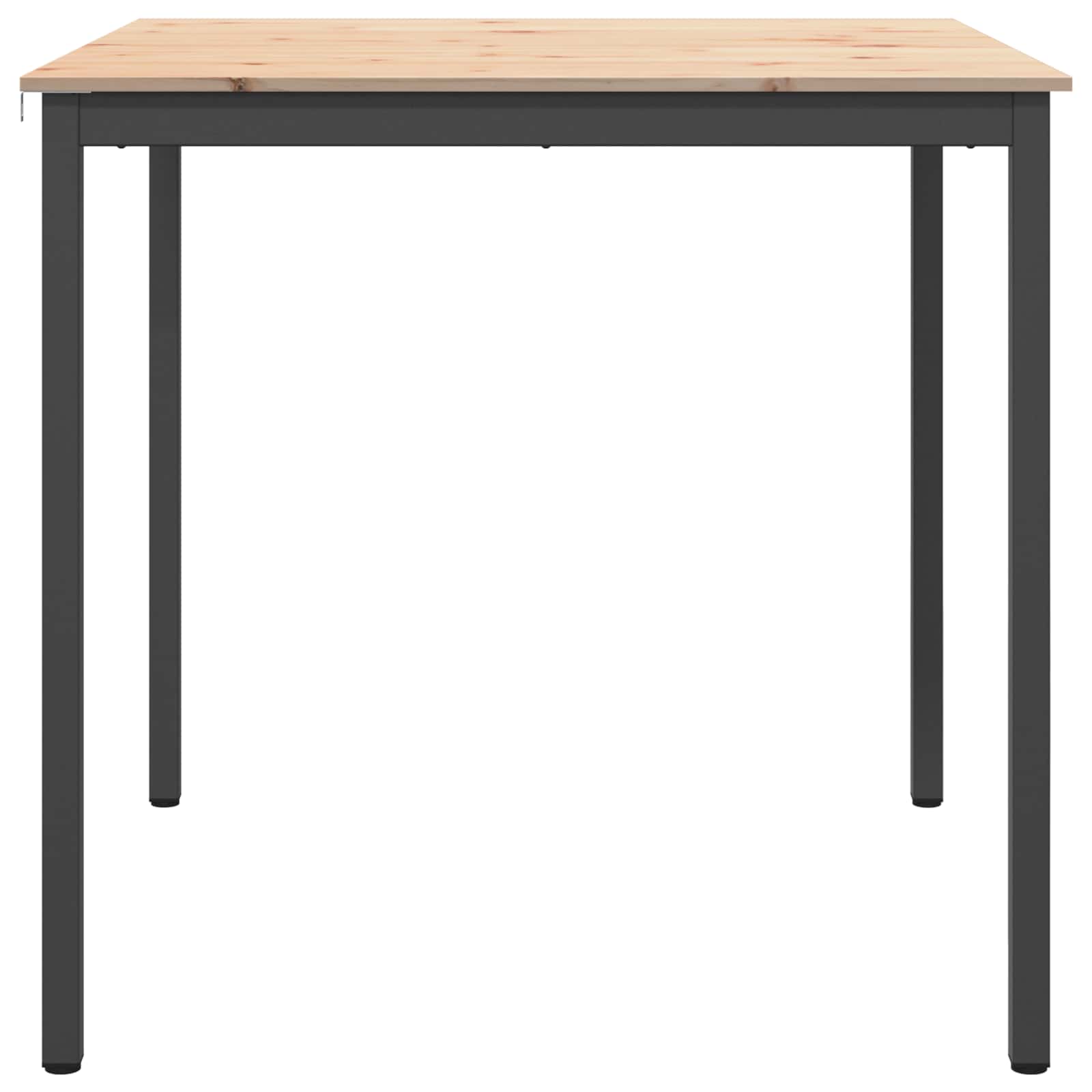 Mesa de Bar Natural 110 x 110 x 105 cm Madera de pino macizo