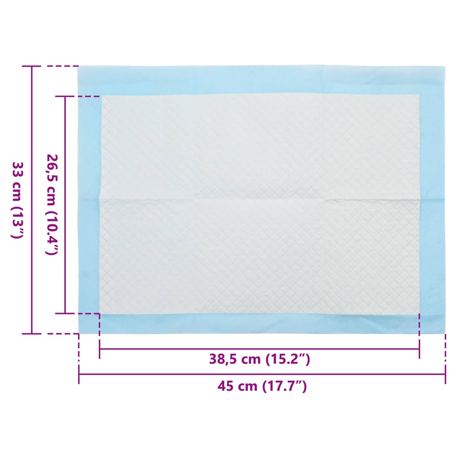 Pad de entrenamiento para mascotas de tela no tejida 100 pcs