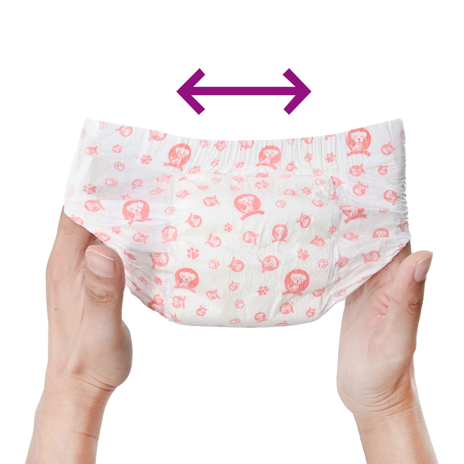 Pañal desechable para perras 30 pcs L