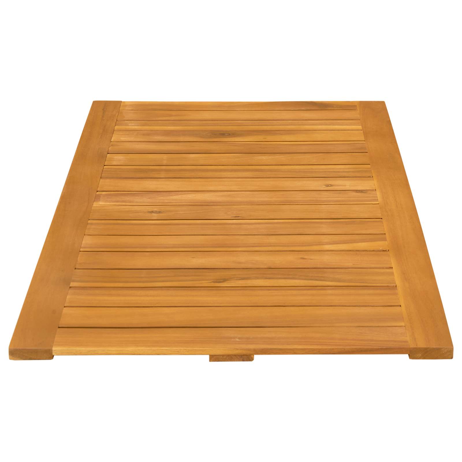 Alfombrilla de baño Liso Marrón 100 x 55 cm Madera