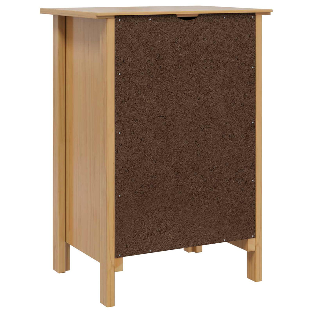 Armario de Noche con cajón HILL Marrón miel 46 x 35 x 65 cm